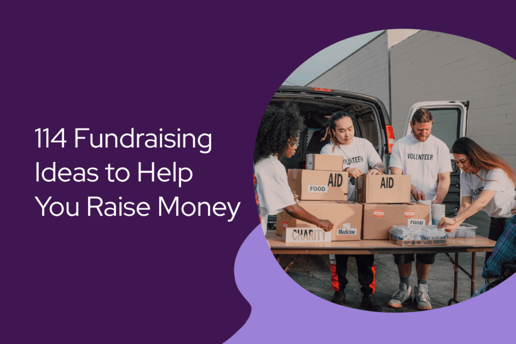 Ideas to raise money
